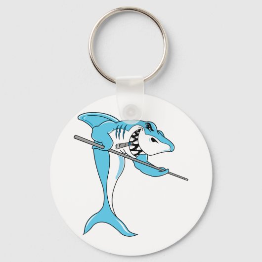 Shark Speling Billiards Sleutelhanger (Voorkant)