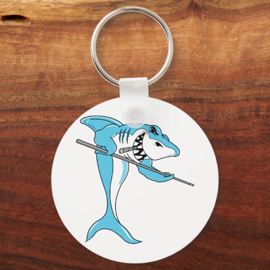 Shark Speling Billiards Sleutelhanger (Voorkant)
