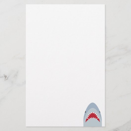 Shark Stationery Briefpapier (Voorkant)