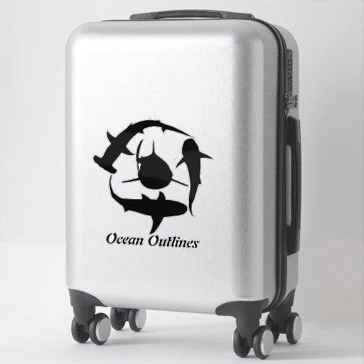 Shark Sticker (Koffer)