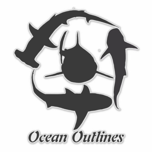 Shark Sticker (Voorkant)