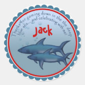 Shark Stickers (Voorkant)