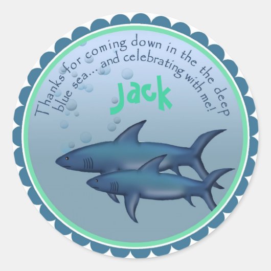 Shark Stickers (Voorkant)