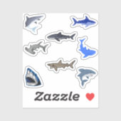 Shark Stickers (Vel)