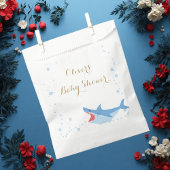Shark Summer Boy Baby shower Bedankzakje