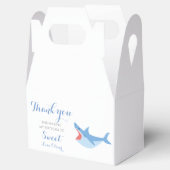 Shark Summer Party Splish Splash Birthday Bash Bedankdoosjes (Geopend)