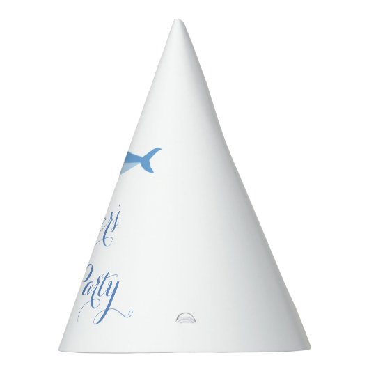 Shark Summer Party Splish Splash Birthday Bash Feesthoedjes (Rechts)