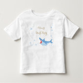 Shark Summer Party Splish Splash Birthday Bash Kinder Shirts (Voorkant)