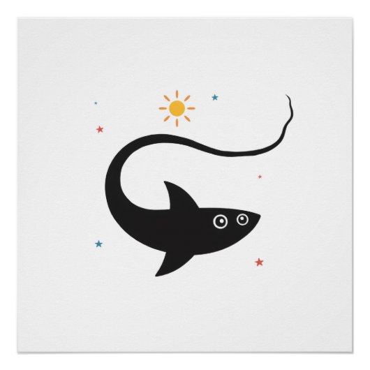 Shark Summer Poster (Voorkant)