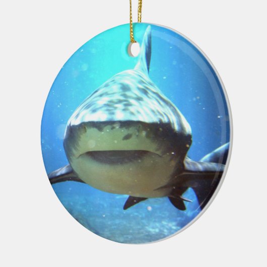 Shark Swimming Ornament (Links)