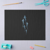 Shark - Swimming Sharks Cute Funny Gift Tissuepapier (Craft)