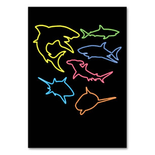 Shark Symbol - Cute Shark Lovers Gifts Kaart