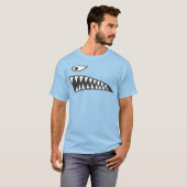 Shark Teeth and Eye T-Shirt (Voorkant volledig)