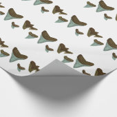 Shark Teeth Cadeaupapier (Hoek)