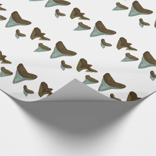 Shark Teeth Cadeaupapier (Hoek)