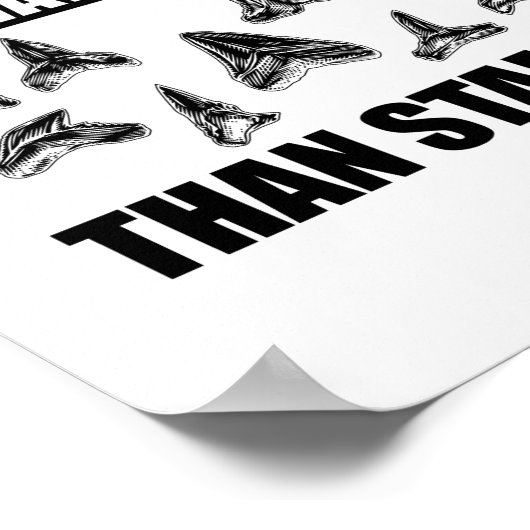 Shark Teeth Poster (Hoek)