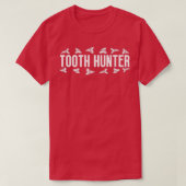 Shark Teeth Tooth Hunter Fossil Hunting T-shirt (Design voorkant)