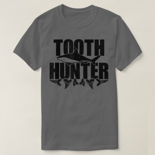 Shark Teeth Tooth Hunting Finding Shark Teeth T-shirt (Design voorkant)