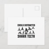 Shark TeethCollecting | Ideeën voor haaientochten Briefkaart (Voorkant / Achterkant)