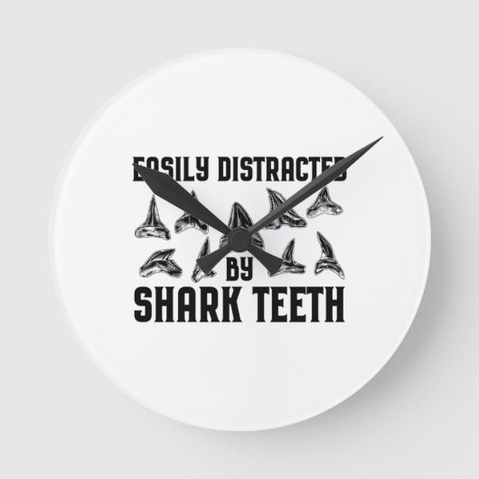 Shark TeethCollecting | Ideeën voor haaientochten Ronde Klok (Voorkant)