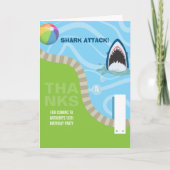 Shark Thed Summer Pool Birthday Party (Voorkant)