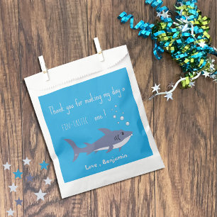Shark Thema Party Kinderen Verjaardag Favor Tassen Bedankzakje