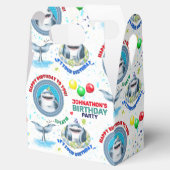 Shark Theme Kinderen van Birthday Bedankdoosjes (Geopend)