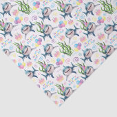 Shark Tissue Paper in White Tissuepapier (Detail)