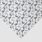 Shark Tissue Paper voor Gift Wrapping Tissuepapier (Detail)