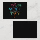 Shark Tooth Hunting - Crazy Shark Gifts Informatiekaartje (Voorkant / Achterkant)