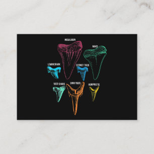 Shark Tooth Hunting - Crazy Shark Gifts Informatiekaartje