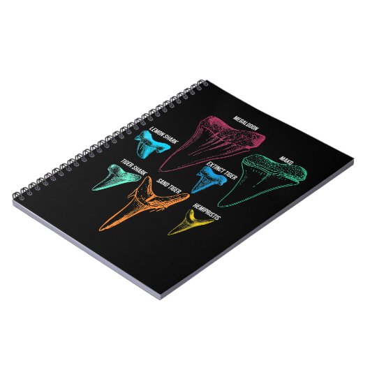 Shark Tooth Hunting - Crazy Shark Gifts Notitieboek (Linkerzijde)