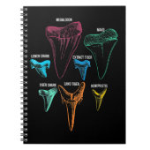 Shark Tooth Hunting - Crazy Shark Gifts Notitieboek (Voorkant)