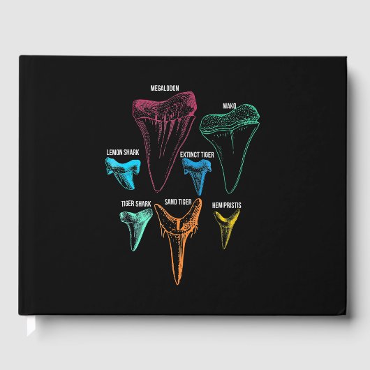 Shark Tooth Hunting Identity Key Gastenboek (Voorkant)
