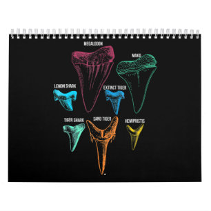Shark Tooth Hunting Identity Key Kalender