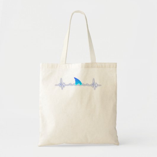 Shark Tshirt, Shark Shirt, Shark Lover Gift, Shark Tote Bag (Voorkant)