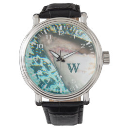 Shark Turquoise Waters Gepersonaliseerd horloge