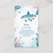 Shark Under the Zee Ocean Animals Boeken voor Baby Informatiekaartje (Voorkant)