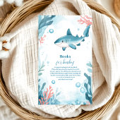 Shark Under the Zee Ocean Animals Boeken voor Baby Informatiekaartje