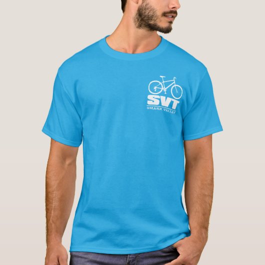 Shark Valley (fietsen c) T-shirt (Voorkant)