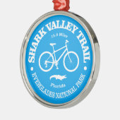 Shark Valley Trail (wielrennen) Metalen Ornament (Links)