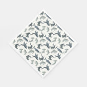 Shark verjaardagsfeestje servetten | Beach Club Sh (Hoek)