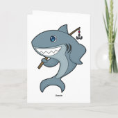 Shark Vist Fisher Finshing rod Kaart (Achterkant)