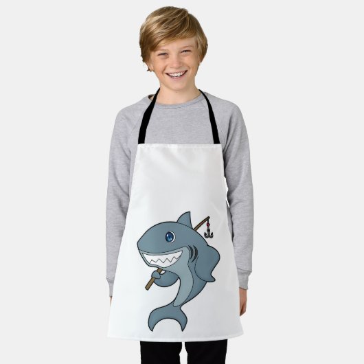 Shark Vist Fisher Finshing rod Schort (Gedragen)