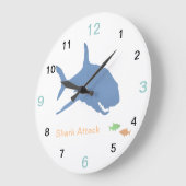 Shark Wall Clock Grote Klok (Hoek)