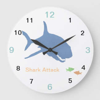 Shark Wall Clock Grote Klok