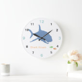 Shark Wall Clock Grote Klok (Huis)