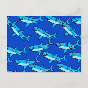 Shark Wallpaper Briefkaart
