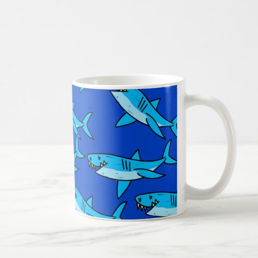 Shark Wallpaper Koffiemok (Rechts)