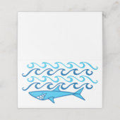 Shark Waves Plaatskaartje (Buitenkant ongevouwen)